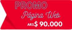 promocion diseño web 90.000$ ARS